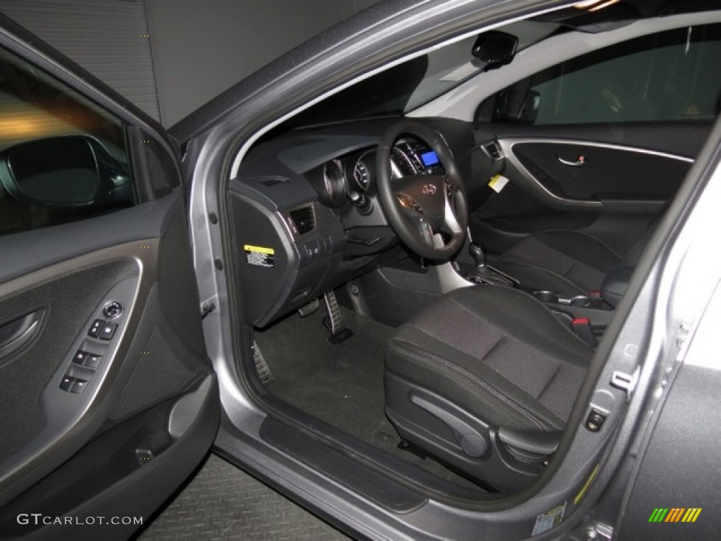 2013 Elantra GT - Titanium Gray Metallic / Black photo #5