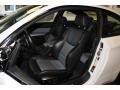 2011 BMW M3 Palladium Silver/Black Interior Front Seat Photo