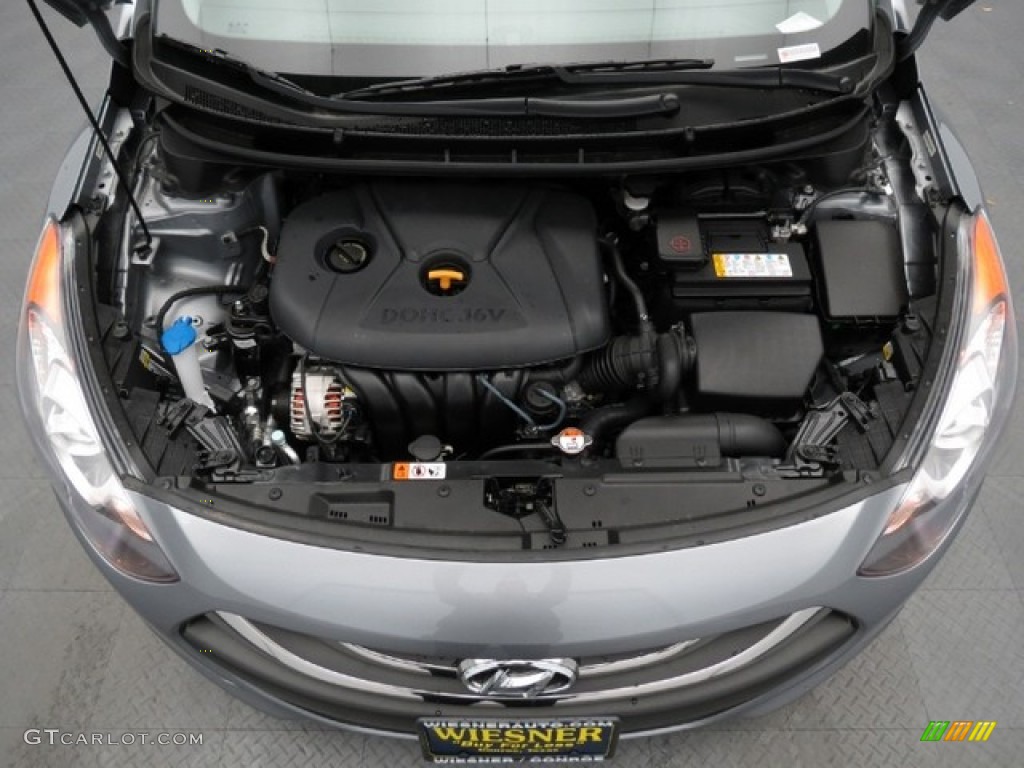 2013 Elantra GT - Titanium Gray Metallic / Black photo #4
