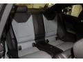 2011 BMW M3 Palladium Silver/Black Interior Rear Seat Photo
