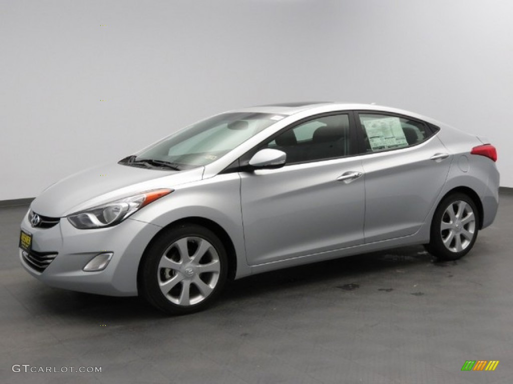 2013 Elantra Limited - Silver / Black photo #1