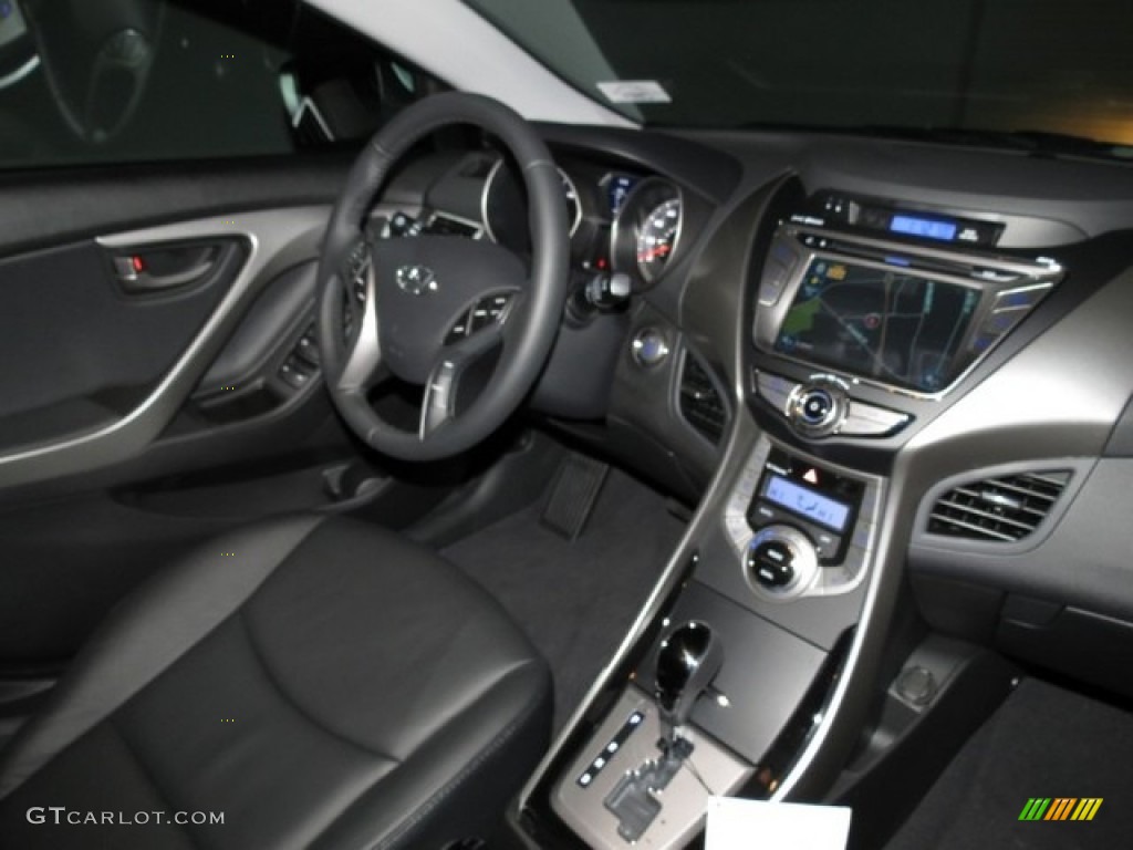 2013 Elantra Limited - Silver / Black photo #6