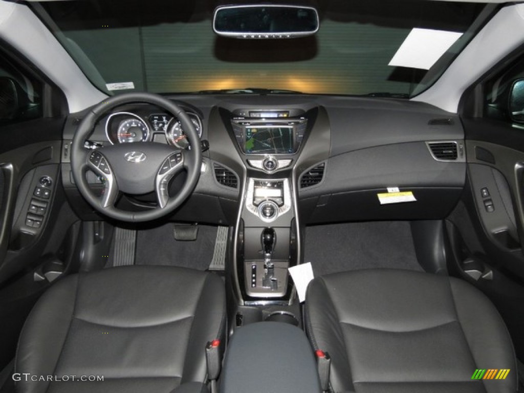 2013 Elantra Limited - Silver / Black photo #7