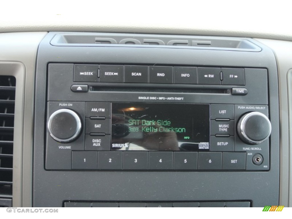 2012 Dodge Ram 1500 Express Quad Cab 4x4 Audio System Photo #78419999