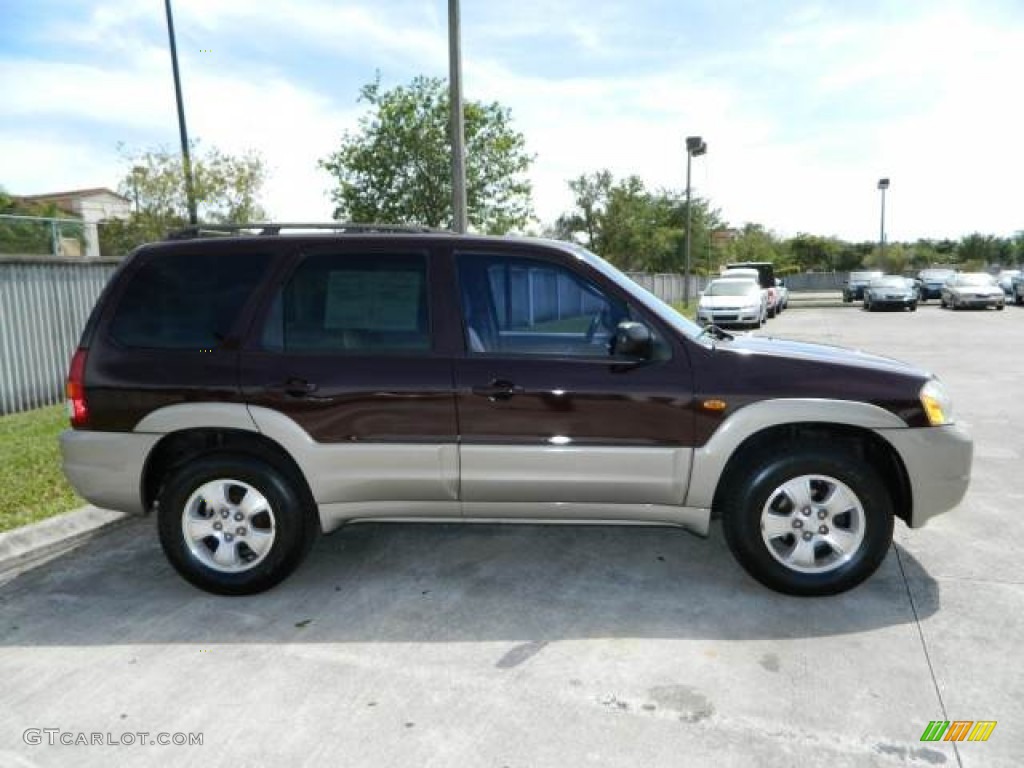 2002 Tribute LX V6 - Chestnut Metallic / Beige photo #2