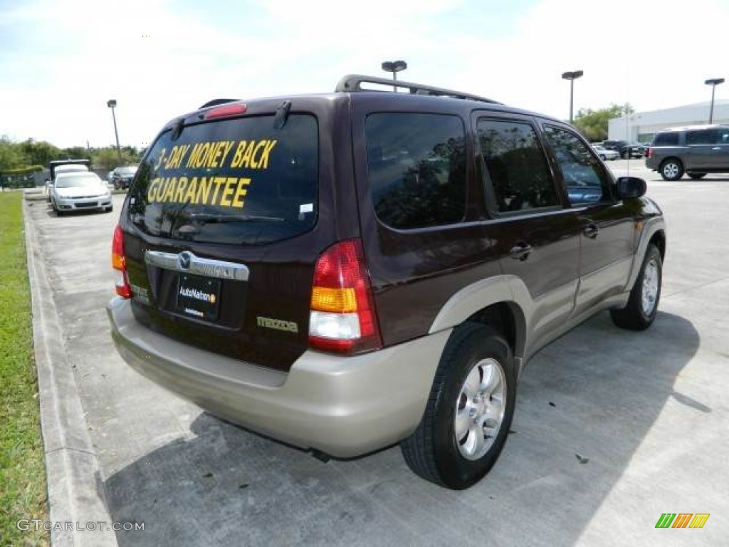 2002 Tribute LX V6 - Chestnut Metallic / Beige photo #3