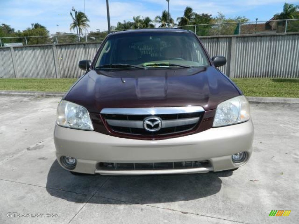 2002 Tribute LX V6 - Chestnut Metallic / Beige photo #8