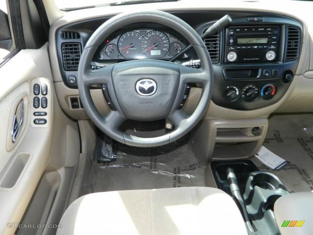 2002 Tribute LX V6 - Chestnut Metallic / Beige photo #9