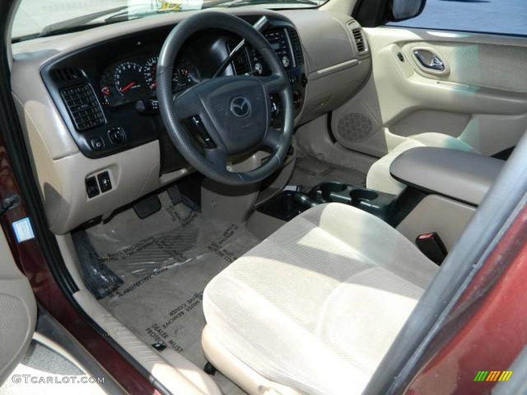 2002 Tribute LX V6 - Chestnut Metallic / Beige photo #12