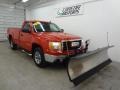 2008 Fire Red GMC Sierra 1500 Regular Cab 4x4  photo #5