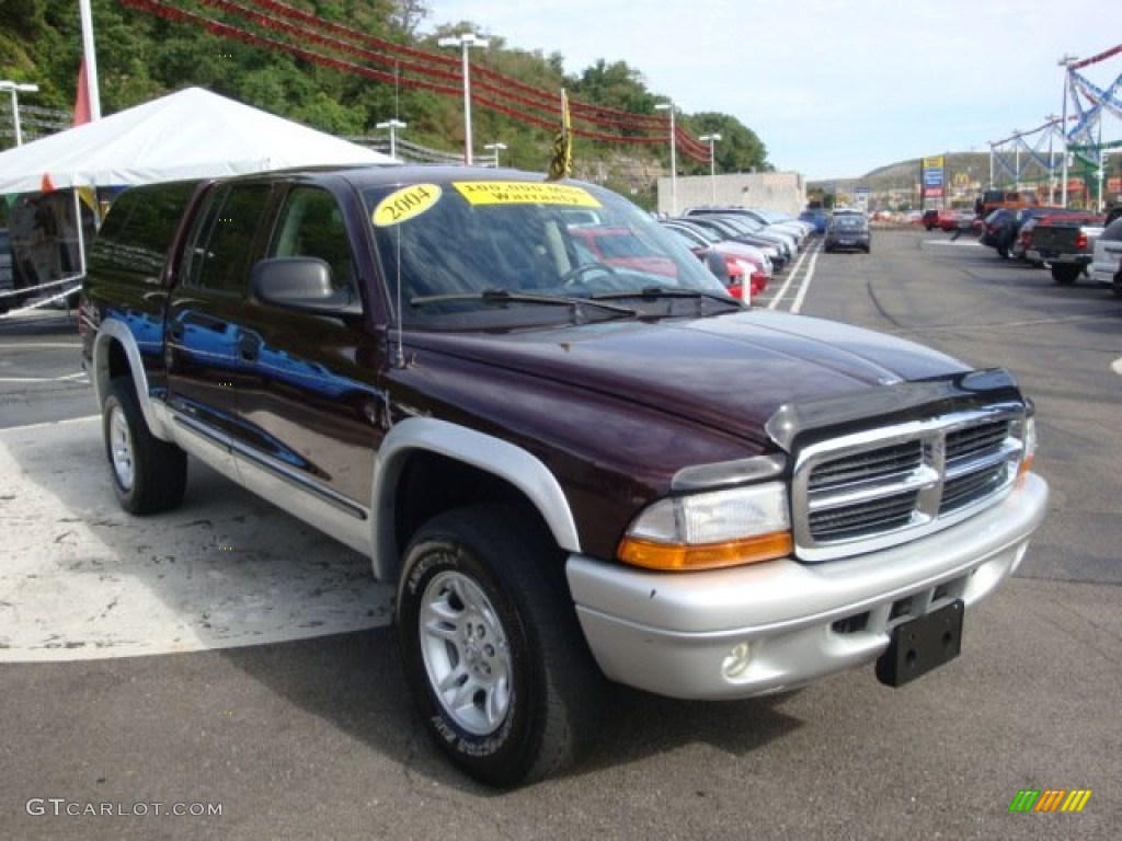 Deep Molten Red Pearl 2004 Dodge Dakota SLT Quad Cab 4x4 Exterior Photo #78421457