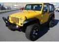 Detonator Yellow - Wrangler X 4x4 Photo No. 1