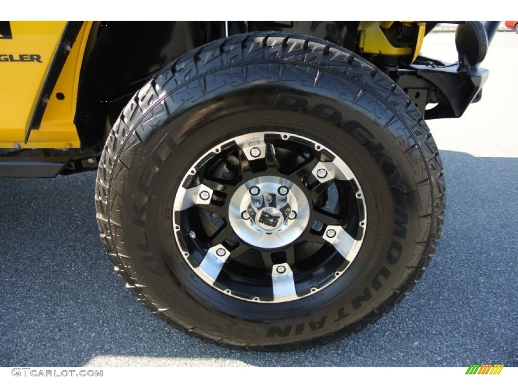 2008 Jeep Wrangler X 4x4 Custom Wheels Photo #78422006