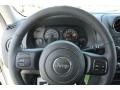 Dark Slate Gray 2014 Jeep Patriot Latitude Steering Wheel