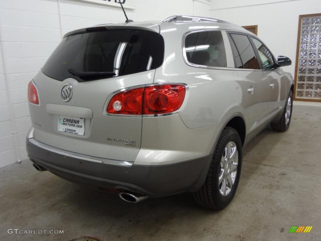 2008 Enclave CXL - Platinum Ice Metallic / Titanium/Dark Titanium photo #6