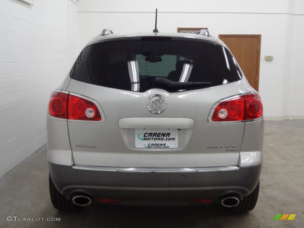 2008 Enclave CXL - Platinum Ice Metallic / Titanium/Dark Titanium photo #8