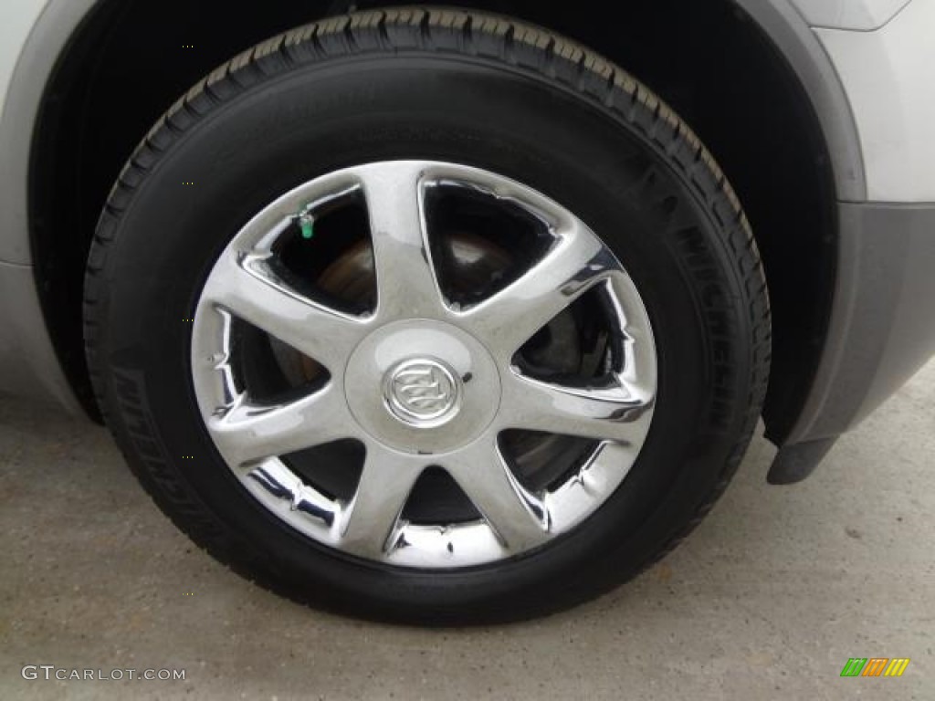 2008 Enclave CXL - Platinum Ice Metallic / Titanium/Dark Titanium photo #50
