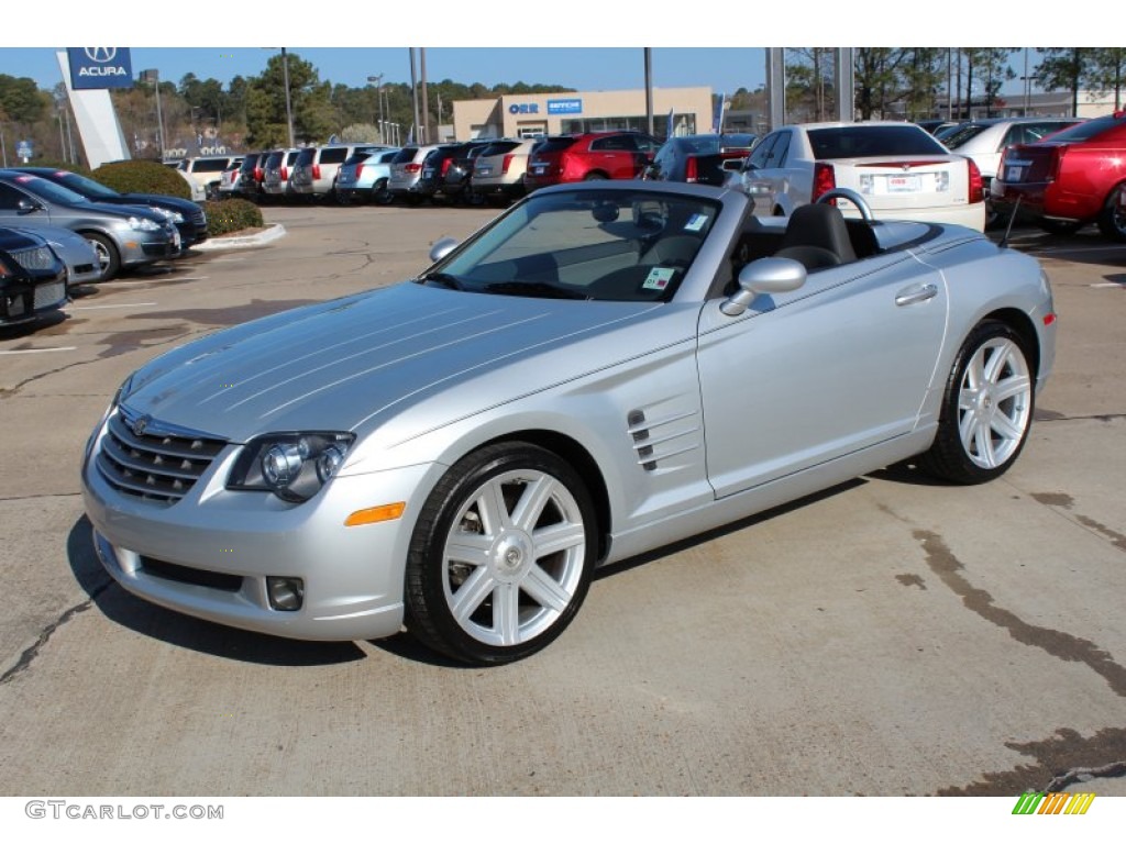 Bright Silver Metallic 2007 Chrysler Crossfire Limited Roadster Exterior Photo #78425435