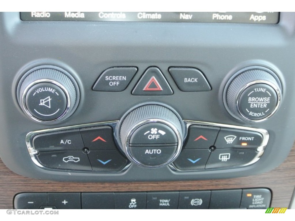 2013 Ram 2500 Laramie Crew Cab 4x4 Controls Photo #78425612