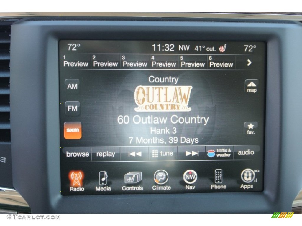 2013 Ram 2500 Laramie Crew Cab 4x4 Audio System Photos