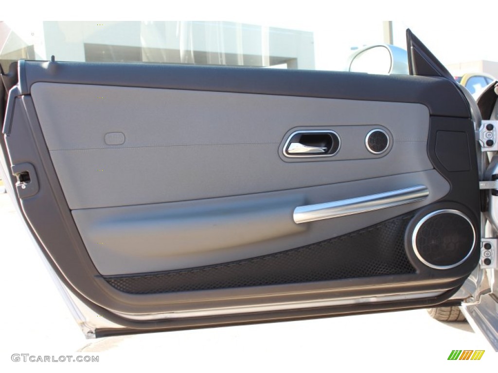 2007 Chrysler Crossfire Limited Roadster Dark Slate Gray/Medium Slate Gray Door Panel Photo #78425761