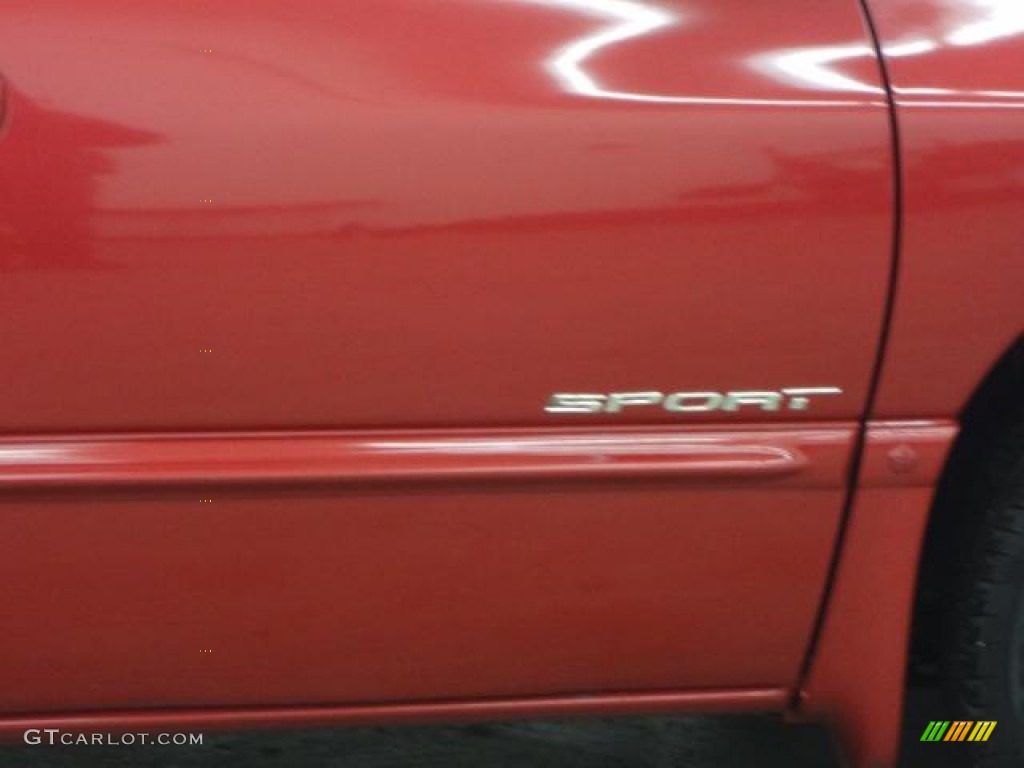 1999 Grand Caravan SE - Inferno Red Pearl / Mist Gray photo #6