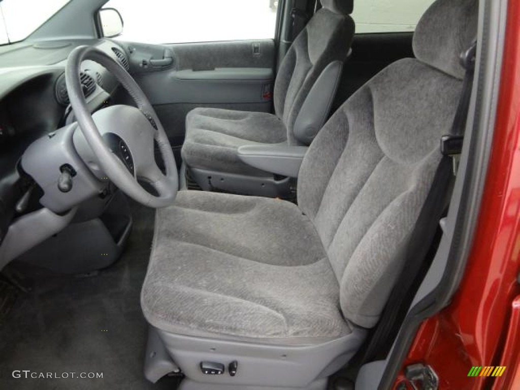 1999 Grand Caravan SE - Inferno Red Pearl / Mist Gray photo #26