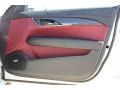 Morello Red/Jet Black Accents Door Panel Photo for 2013 Cadillac ATS #78426308