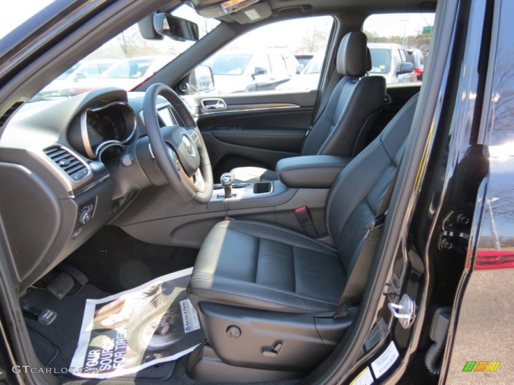 Morocco Black Interior 2014 Jeep Grand Cherokee Limited Photo #78426857