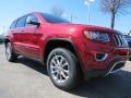 Deep Cherry Red Crystal Pearl 2014 Jeep Grand Cherokee Limited Exterior