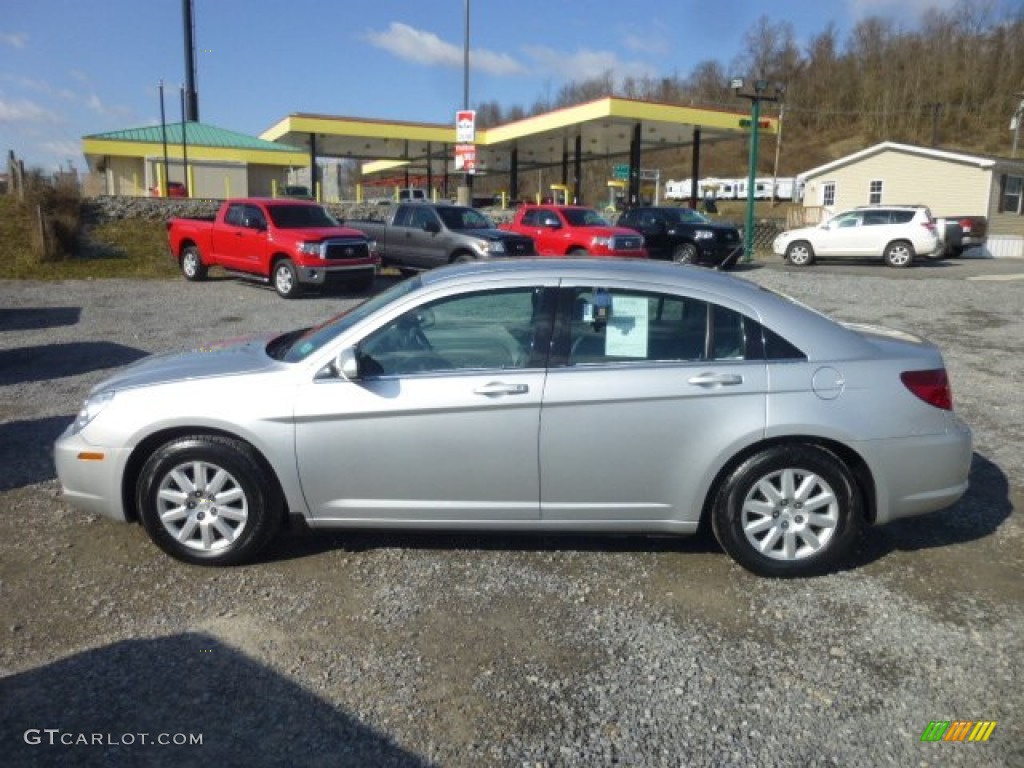 Bright Silver Metallic 2007 Chrysler Sebring Sedan Exterior Photo #78427532