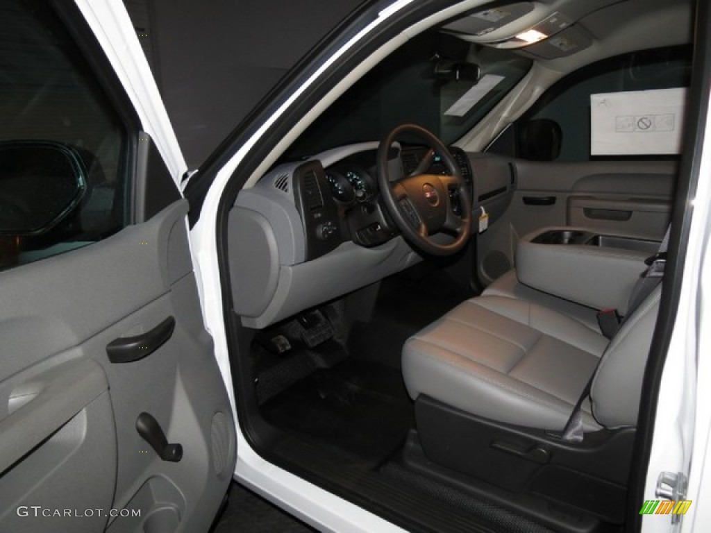 2013 Sierra 1500 Regular Cab - Summit White / Dark Titanium photo #4