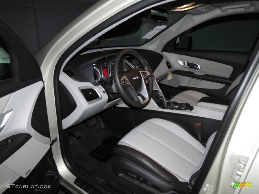 Light Titanium Interior 2013 GMC Terrain SLT Photo #78427970