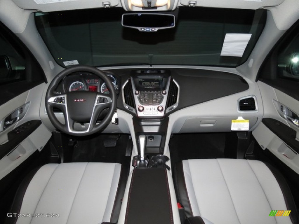 2013 GMC Terrain SLT Light Titanium Dashboard Photo #78428014