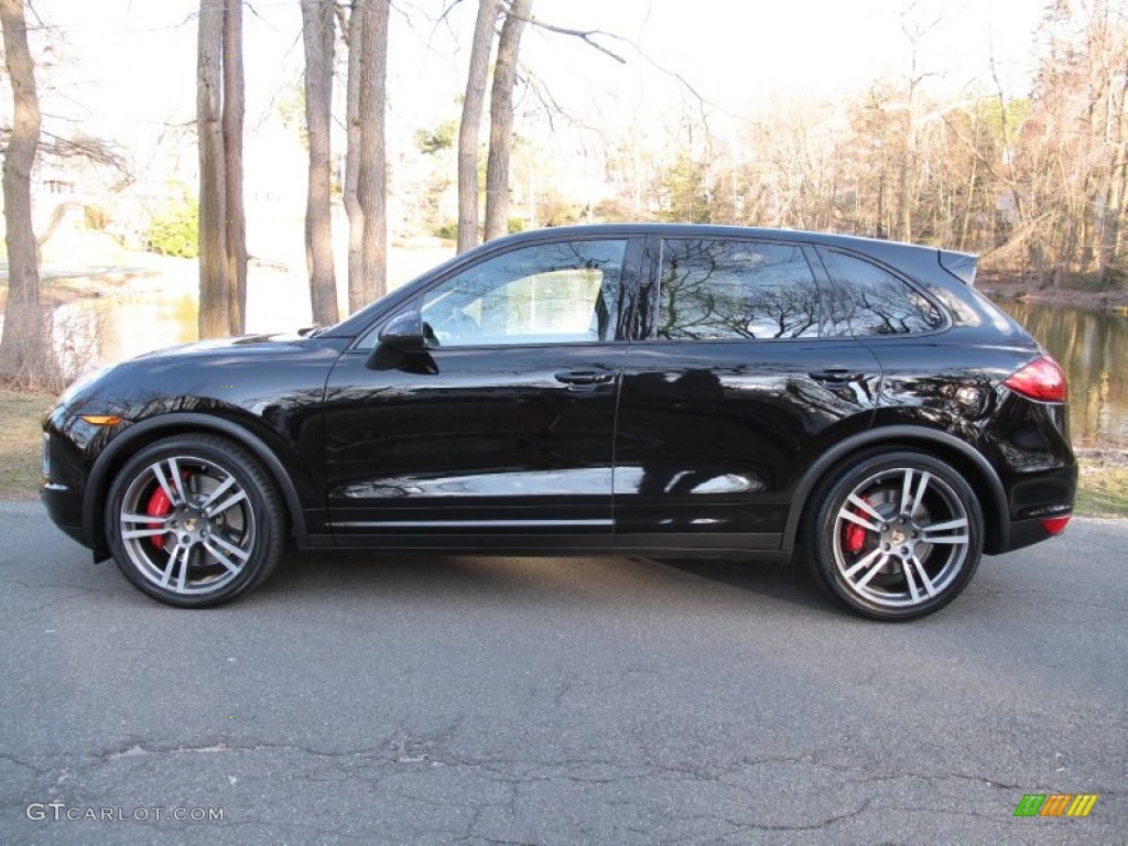 Black 2011 Porsche Cayenne Turbo Exterior Photo #78428777