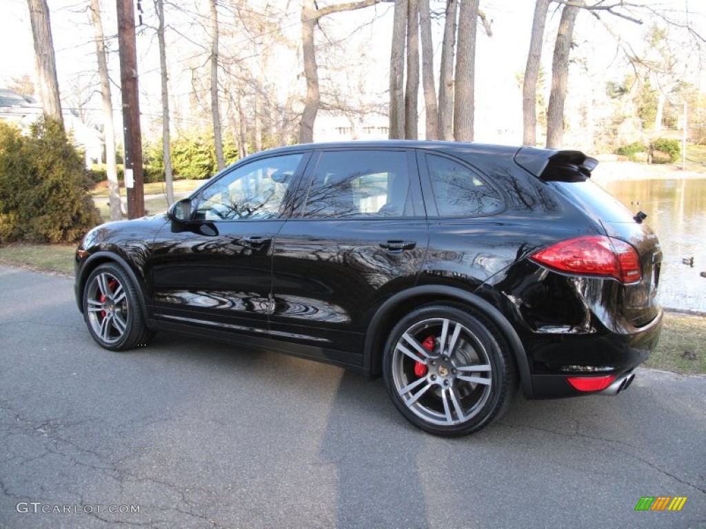 Black 2011 Porsche Cayenne Turbo Exterior Photo #78428801