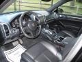 Black 2011 Porsche Cayenne Turbo Interior Color