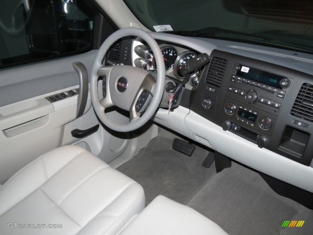 2013 Sierra 2500HD SLE Crew Cab 4x4 - Graphite Blue Metallic / Dark Titanium/Light Titanium photo #6