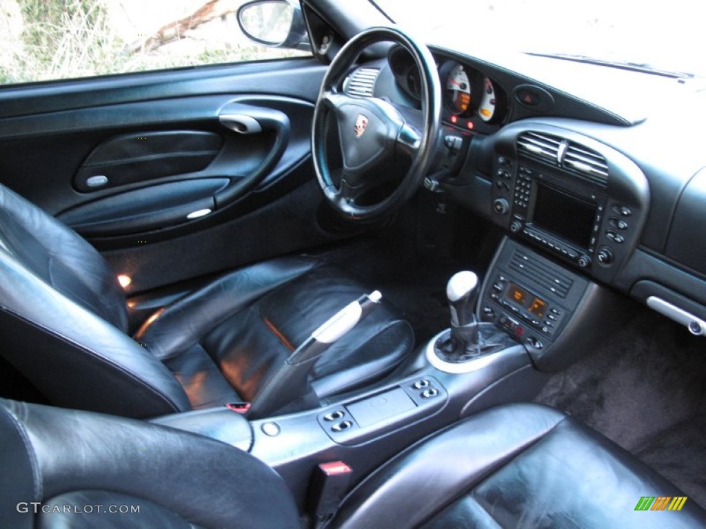 2005 911 Turbo S Cabriolet - Atlas Grey Metallic / Black photo #15