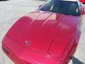1991 Dark Red Metallic Chevrolet Corvette Convertible  photo #11