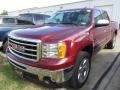 2013 Sonoma Red Metallic GMC Sierra 1500 SLE Crew Cab  photo #2