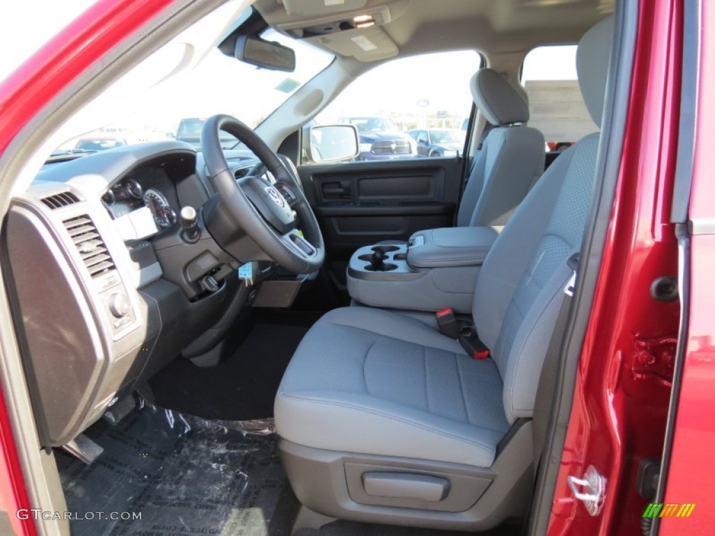 Black/Diesel Gray Interior 2013 Ram 1500 Express Quad Cab Photo #78430120