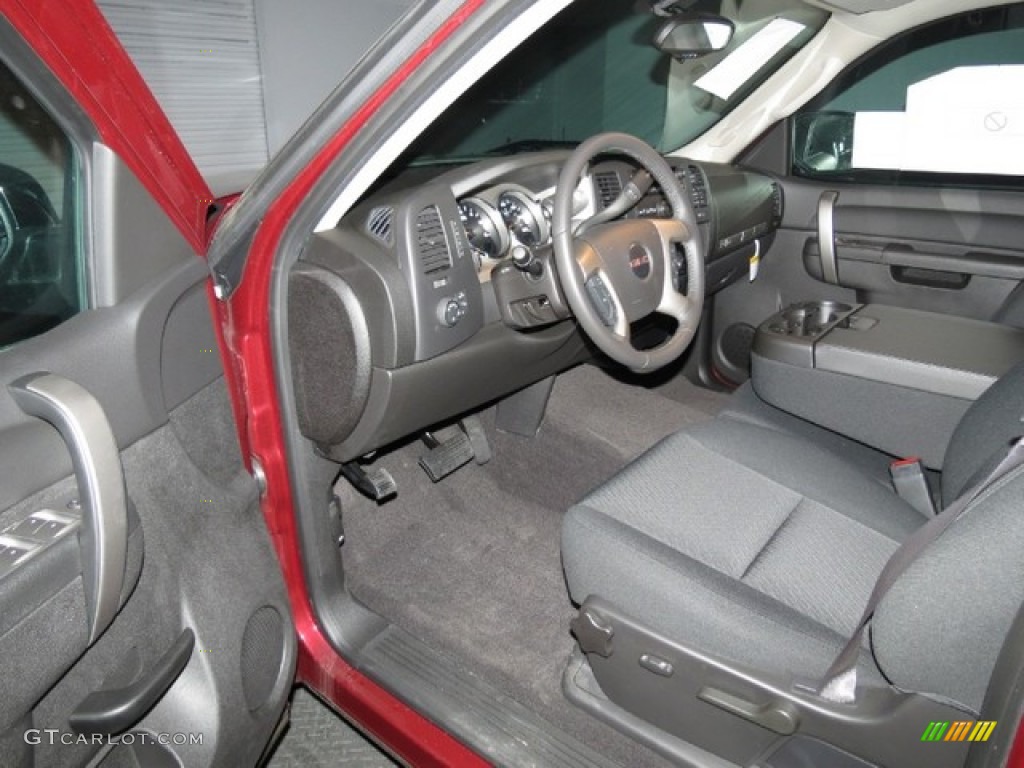 2013 Sierra 1500 SLE Crew Cab - Sonoma Red Metallic / Ebony photo #4