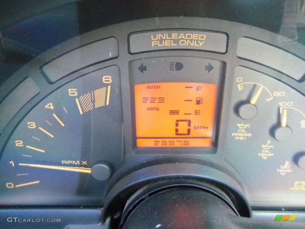 1991 Chevrolet Corvette Convertible Gauges Photos
