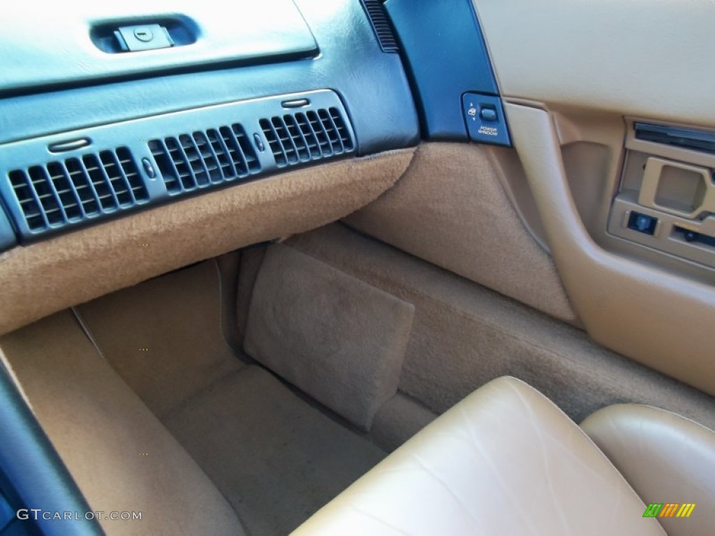 1991 Corvette Convertible - Dark Red Metallic / Saddle photo #46