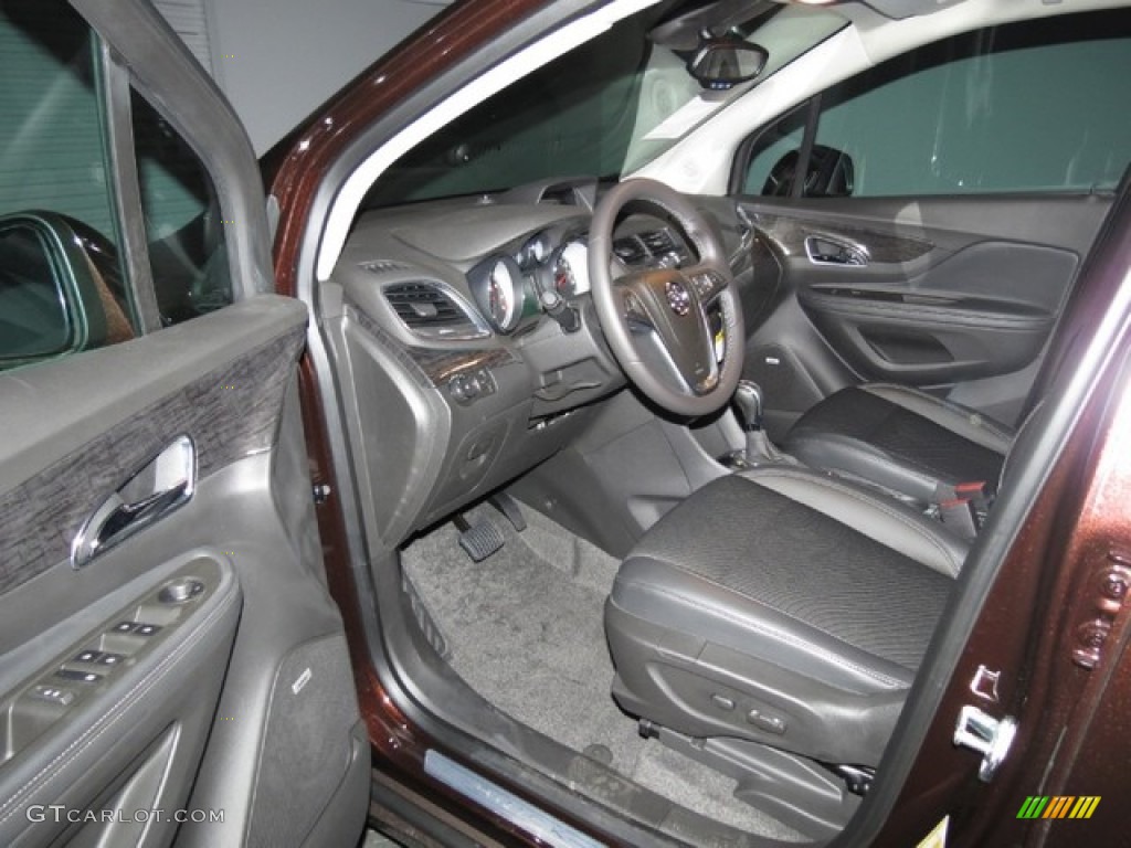 Ebony Interior 2013 Buick Encore Convenience Photo #78431129