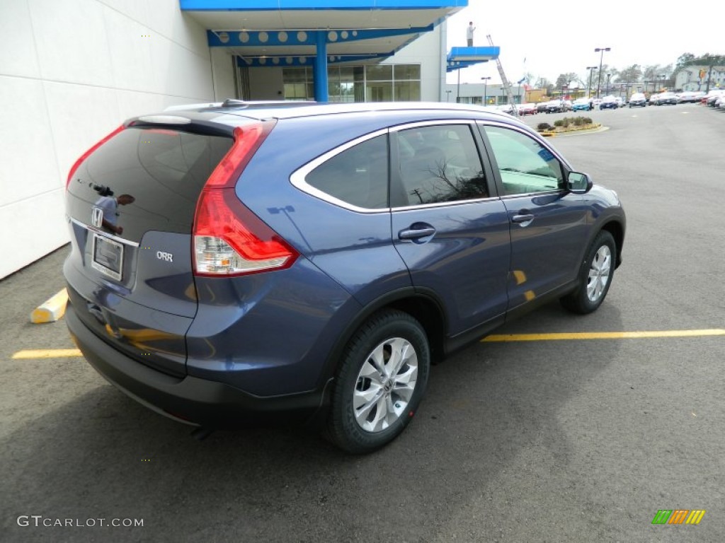 2013 CR-V EX-L - Twilight Blue Metallic / Gray photo #6