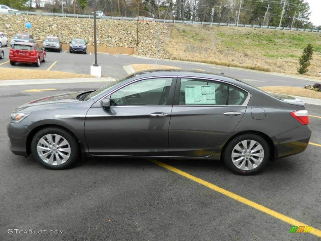 Modern Steel Metallic 2013 Honda Accord EX-L Sedan Exterior Photo #78431779