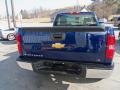 2013 Blue Topaz Metallic Chevrolet Silverado 1500 Work Truck Regular Cab 4x4  photo #3