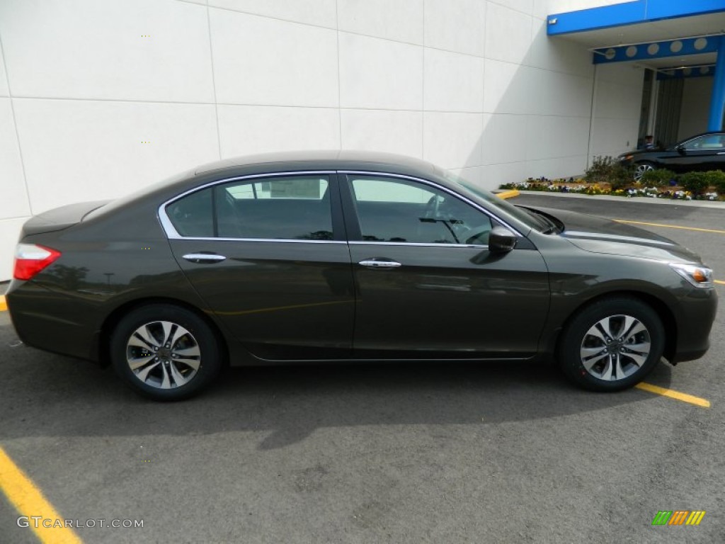 2013 Accord LX Sedan - Hematite Metallic / Black photo #7